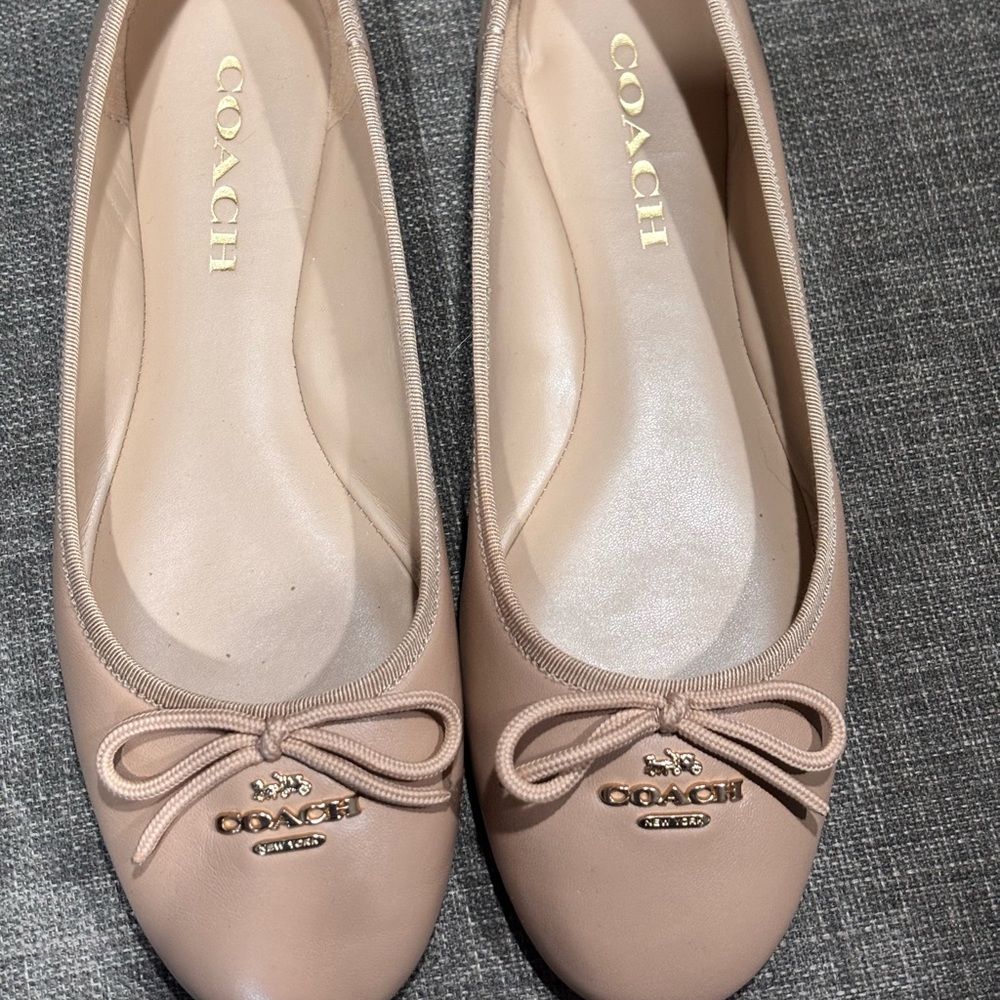 Coach Cream Leather Accessory